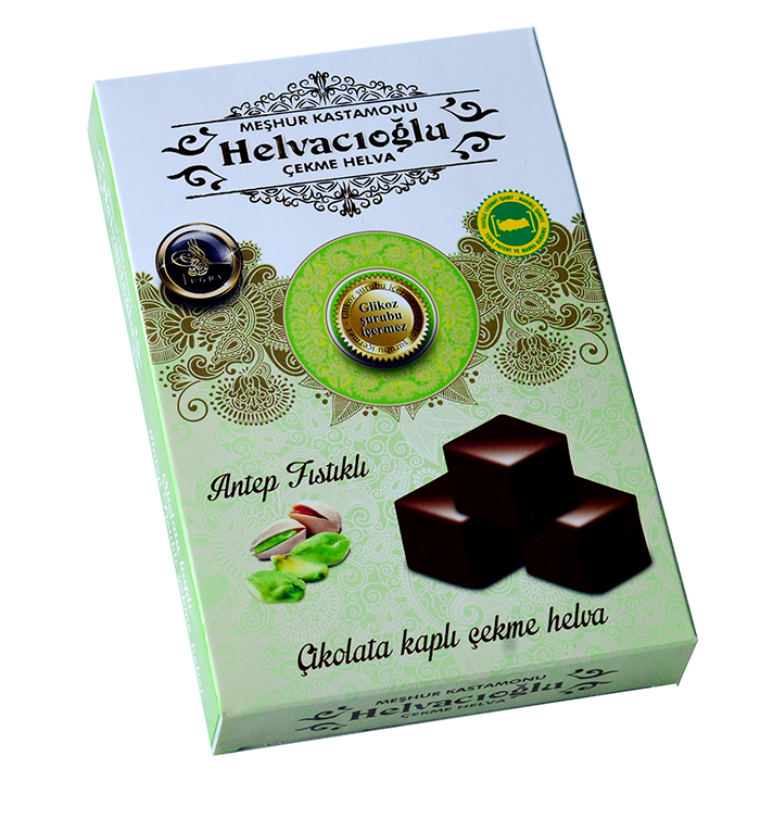 Çekme Helva Antep Fıstıklı Çikolatalı
