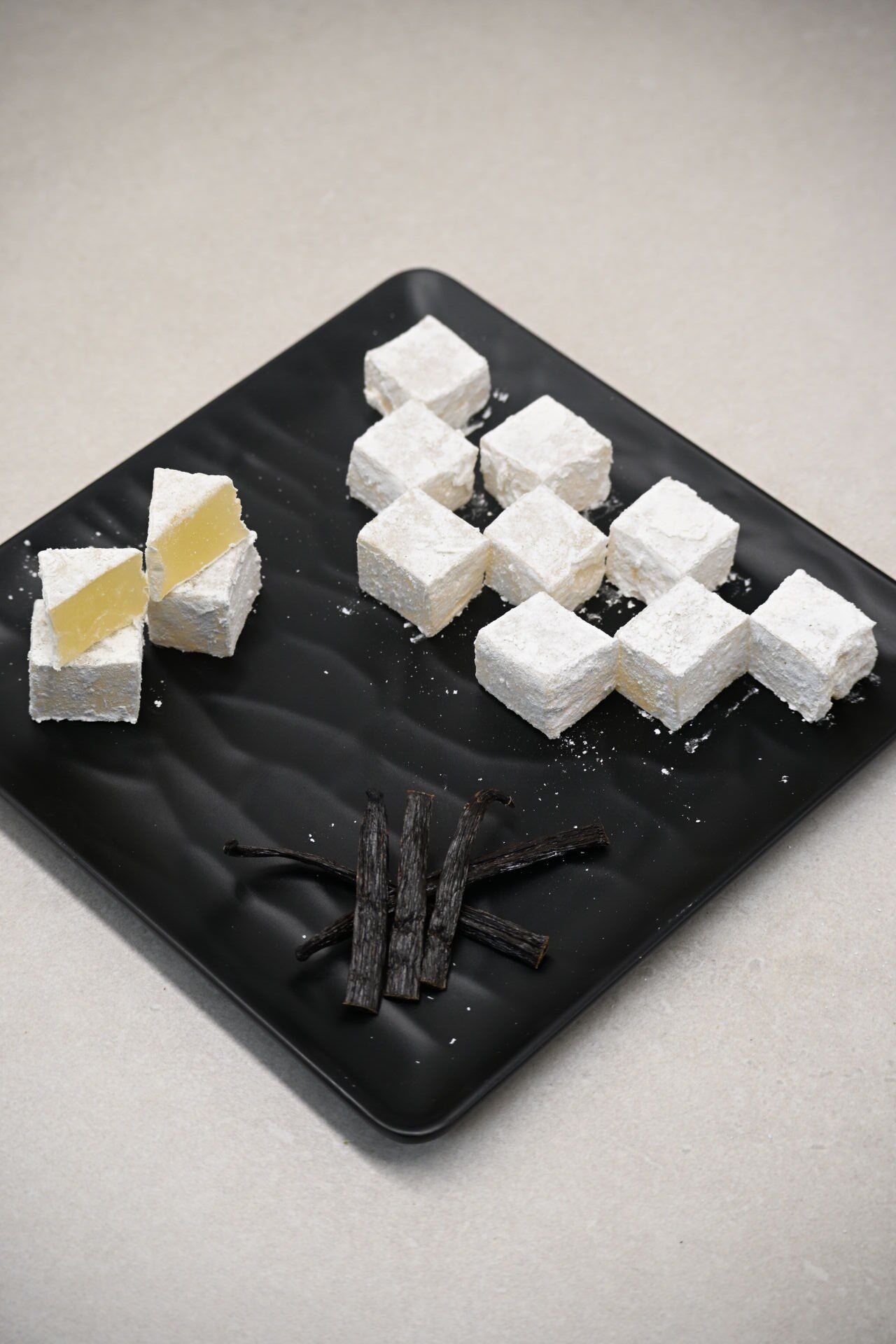 Vanilya Aromalı Sade Lokum