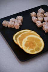 Portakal Aromalı Hindistan Cevizli Kuş Lokumu