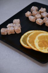 Portakal Aromalı Hindistan Cevizli Kuş Lokumu