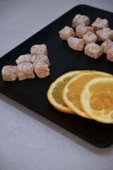 Portakal Aromalı Hindistan Cevizli Kuş Lokumu