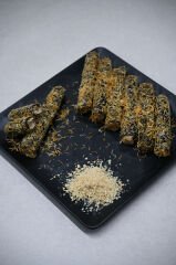 Hindistan Ceviz Kaplı Fındık Ezmeli Sarma Tatlısı