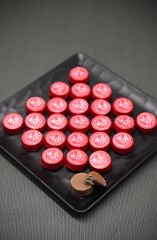 Melodi Hoş Sütlü Çikolata Kırmızı