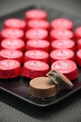 Melodi Hoş Sütlü Çikolata Kırmızı