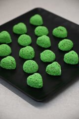 Boncuk Şeker Kaplamalı Meyve Aromalı Jöle Yeşil