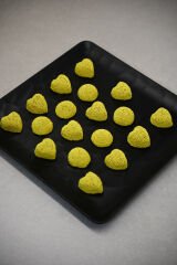 Boncuk Şeker Kaplamalı Meyve Aromalı Jöle Sarı