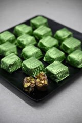 Melodi Yaldızlı Kristal Antep Fıstıklı Krokan