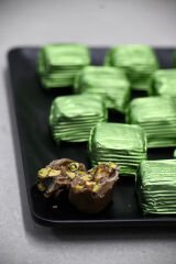 Melodi Yaldızlı Kristal Antep Fıstıklı Krokan