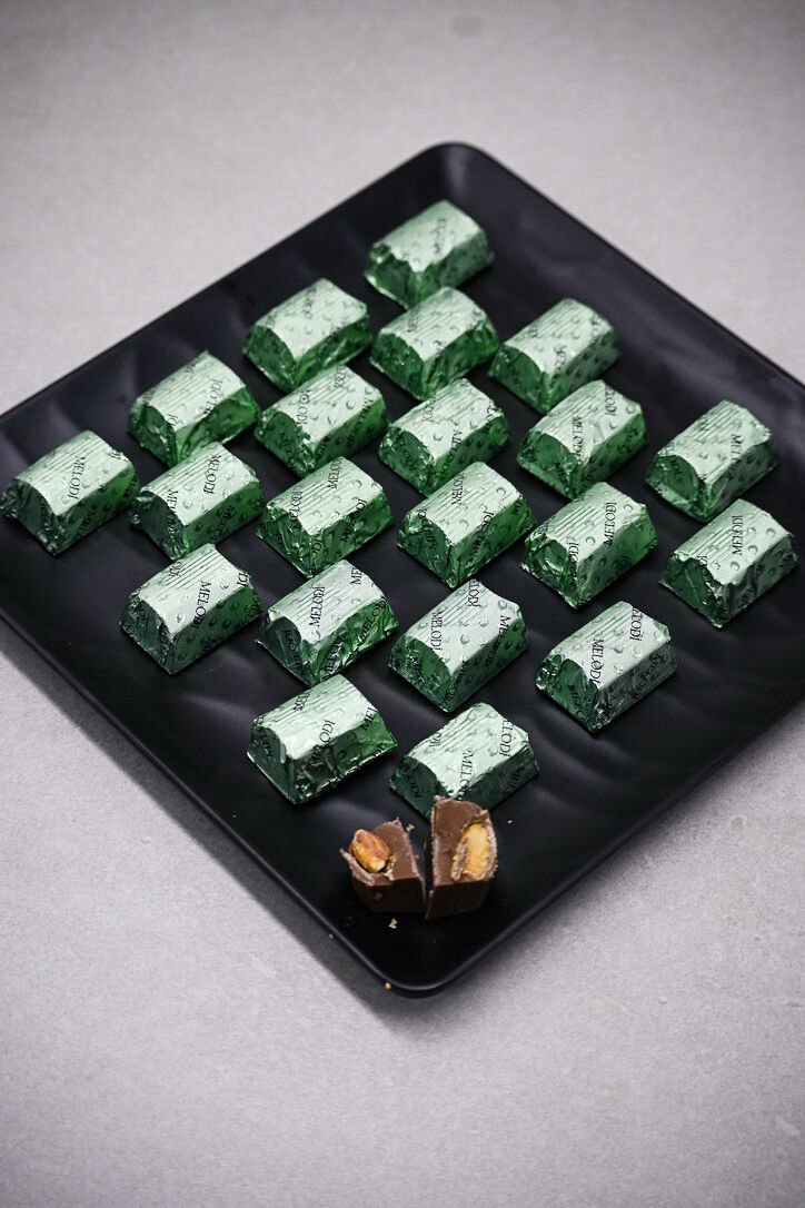 Melodi Baton Antep Fıstıklı Çikolata