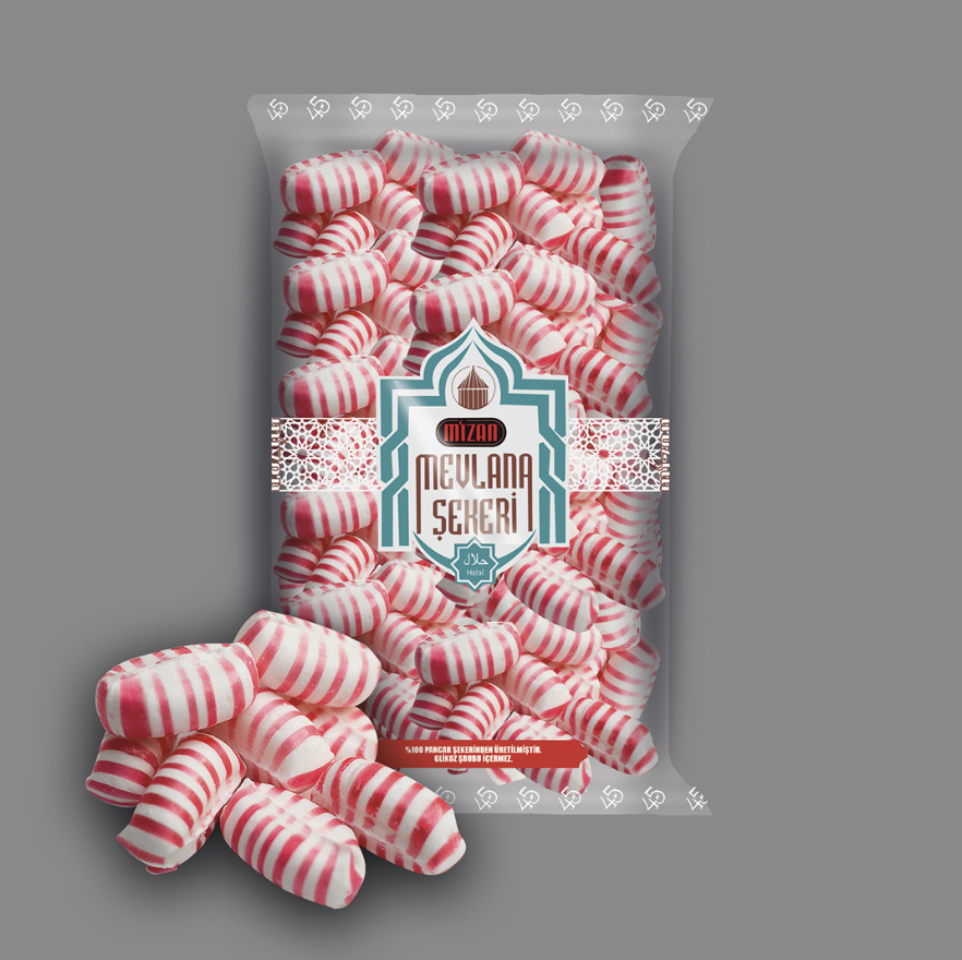 Mevlana Şekeri Çizgili