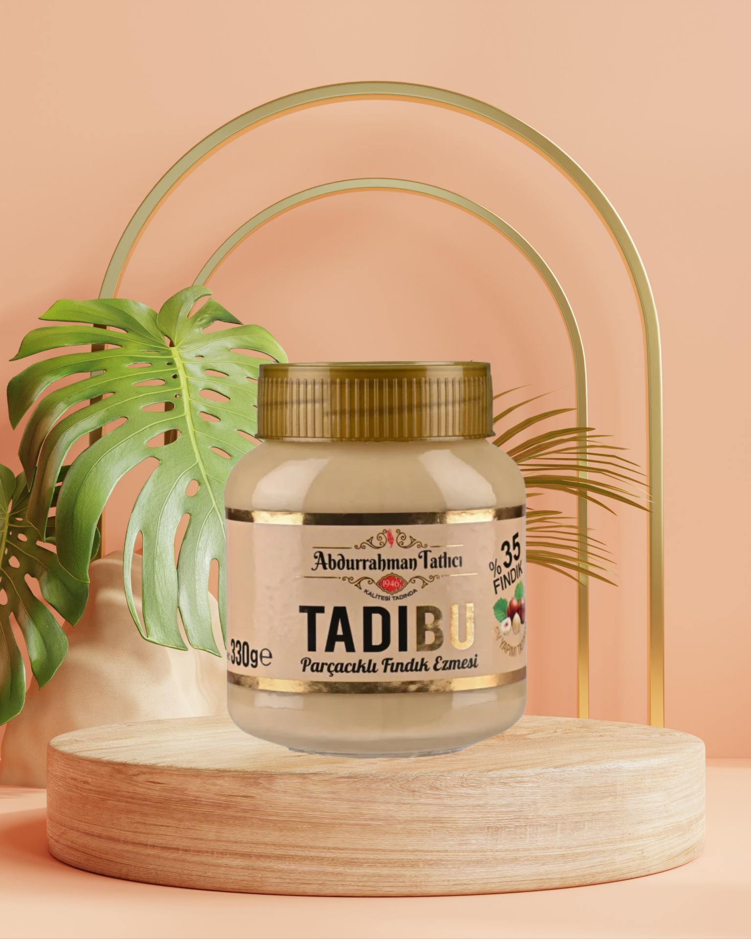 Tadıbu Parçacıklı Fındık Ezmesi