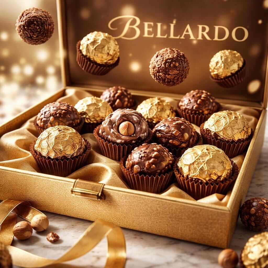 Bellardo Bütün Fındıklı Çikolata