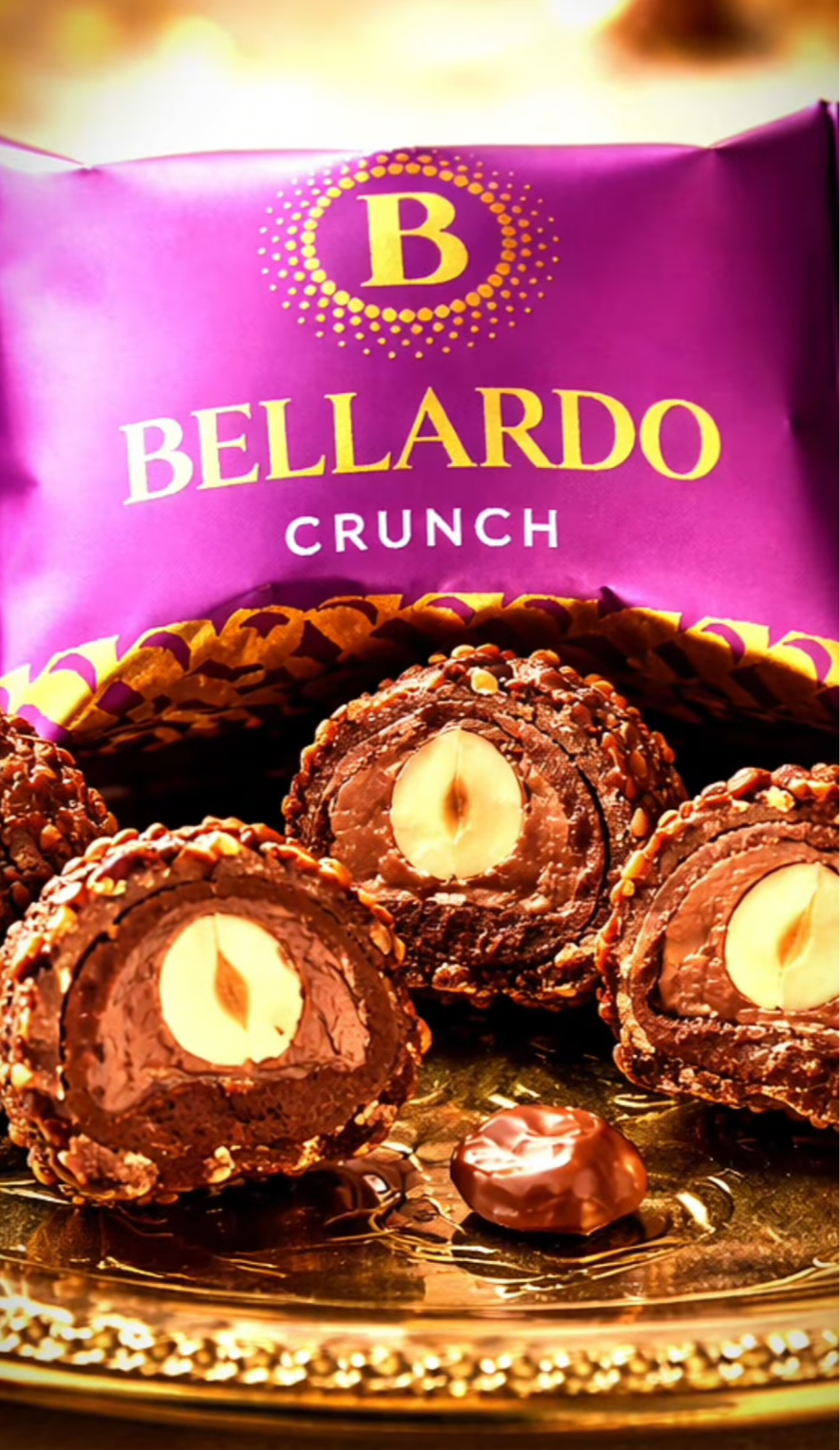 Bellardo Crunch Fındıklı Çikolata