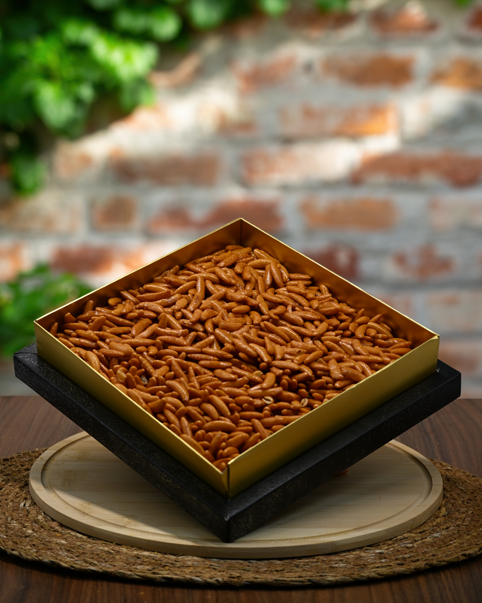 Kaki Çerezi (Acılı Pirinç Patlağı Kraker)